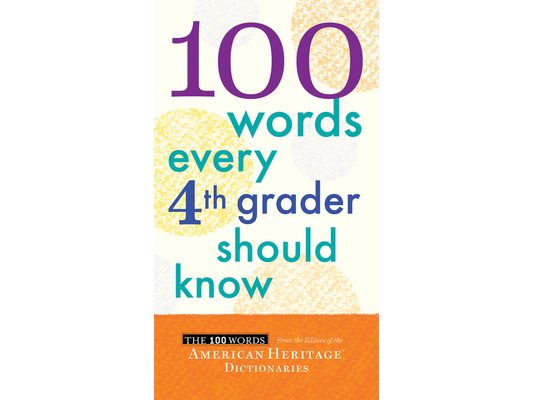 100 Words Every 4th Grader Should Know