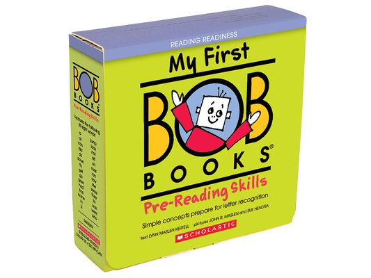 My First Bob Books - Pre-Reading Skills Box Set of 12 Paperbacks Decodable Phonics, Ages 3 and Up, Pre-K (Reading Readiness)