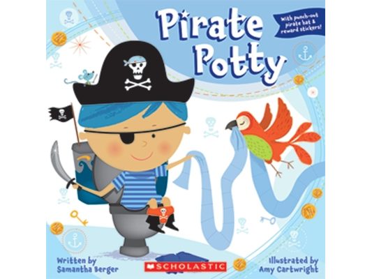 Pirate Potty [With Sticker(s) and Punch-Out(s)]