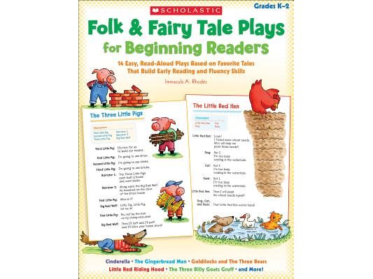Folk & Fairy Tale Plays for Beginning Readers: 14 Readers Theater Plays That Build Early Reading and Fluency Skills