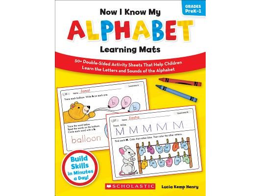 Now I Know My Alphabet Learning Mats