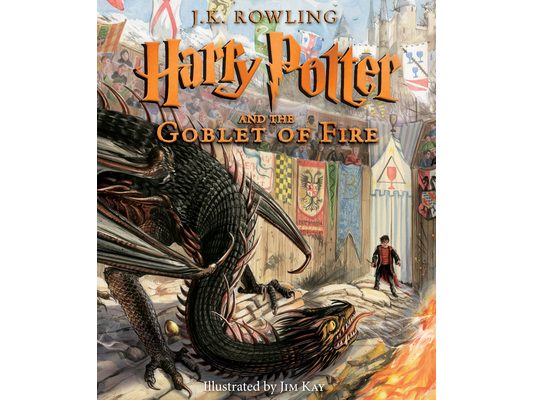 Harry Potter and the Goblet of Fire: The Illustrated Edition (Harry Potter, Book 4)