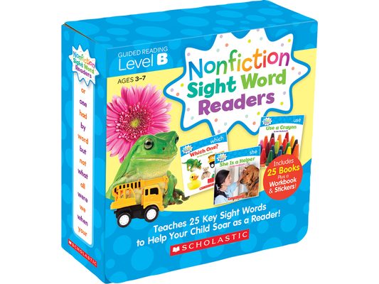 Nonfiction Sight Word Readers Parent Pack Level B