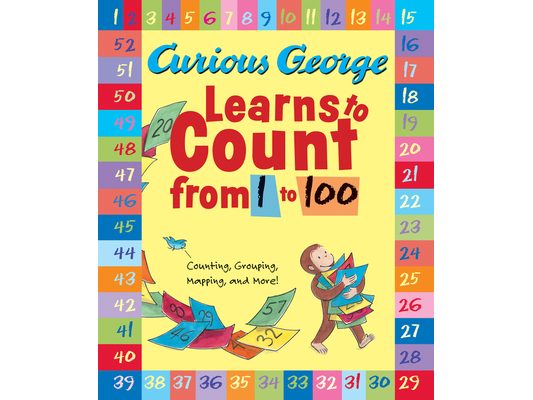 Curious George Learns to Count from 1 to 100