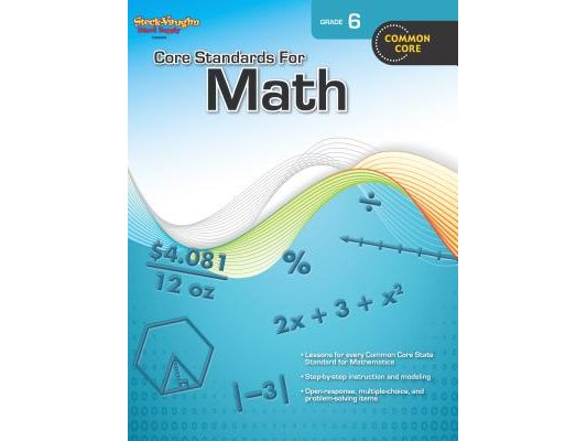 Core Standards for Math Reproducible Grade 6