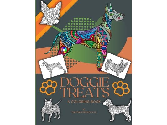 Doggie Treats: A Coloring Book
