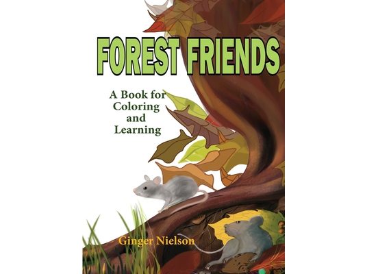 Forest Friends: A book for coloring and learning