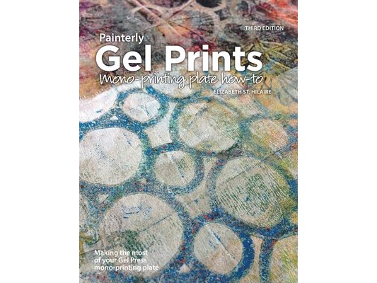 Painterly Gel Prints: Mono-printing plate how-to