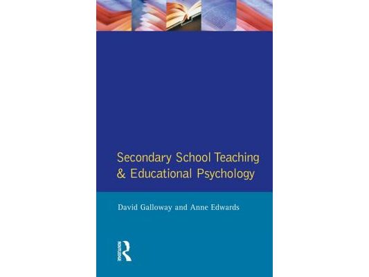 Secondary School Teaching and Educational Psychology
