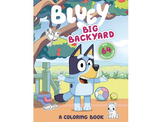Bluey: Big Backyard: A Coloring Book
