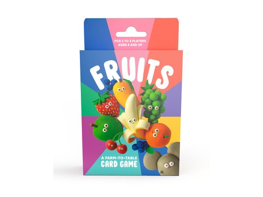 Fruits: A Farm-To-Table Card Game for 2 to 5 Players: Card Games for Adults and Card Games for Kids