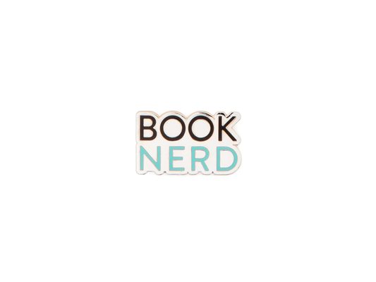 Book Nerd Enamel Pin