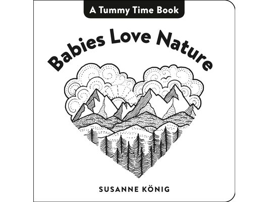 Babies Love Nature: High Contrast Black-And-White Art Throughout