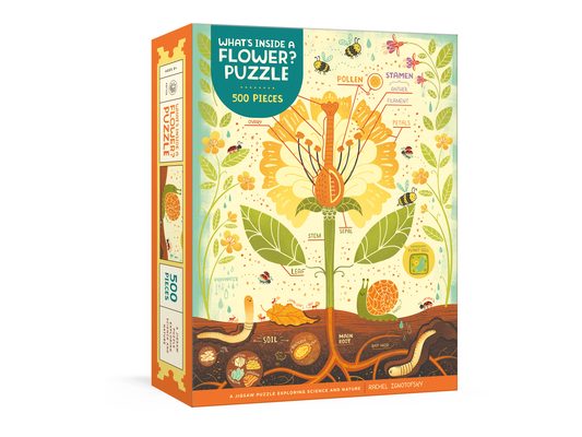 What's Inside a Flower? Puzzle: Exploring Science and Nature 500-Piece Jigsaw Puzzle Jigsaw Puzzles for Adults and Jigsaw Puzzles for Kids
