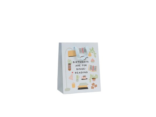 Birthdays Are for Binge-Reading Gift Bag (Small)