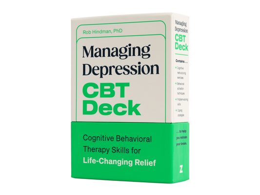 Managing Depression CBT Deck: Cognitive Behavioral Therapy Skills for Life-Changing Relief