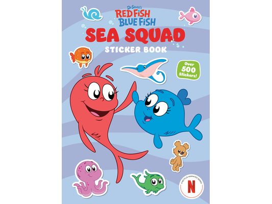 Sea Squad Sticker Book (Dr. Seuss's Red Fish Blue Fish): A Sticker and Activity Book for Kids