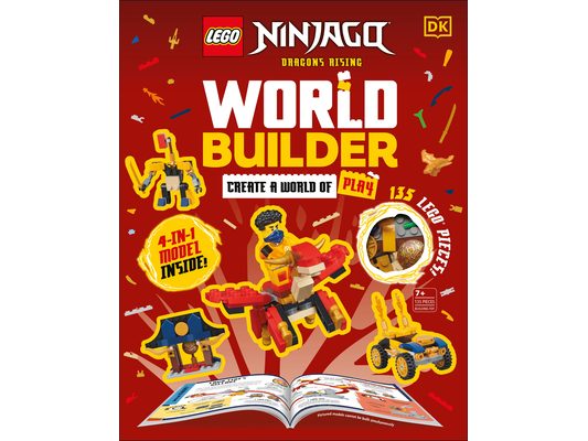 Lego Ninjago World Builder: Create a World of Play with 4-In-1 Model and 150+ Build Ideas!