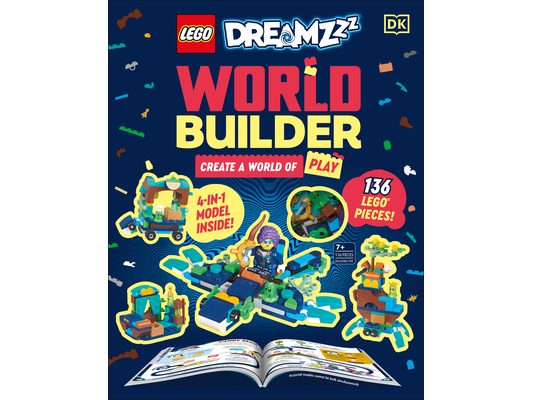 Lego Dreamzzz World Builder: Create a World of Play with 4-In-1 Model and 150+ Build Ideas!
