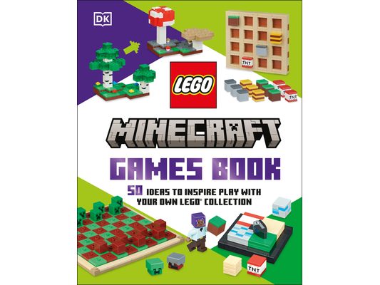 Lego Minecraft Games Book (Library Edition): 50 Fun Ideas to Play with Your Lego Collection! Without Bricks