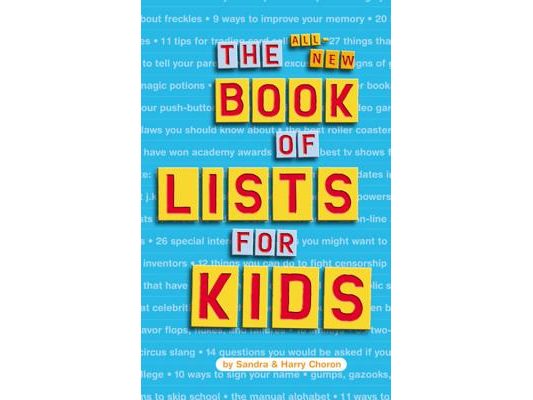 The All-New Book of Lists for Kids