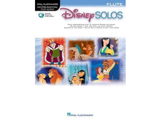 Disney Solos - Instrumental Solos for Flute (Book/Online Audio) [With CD]