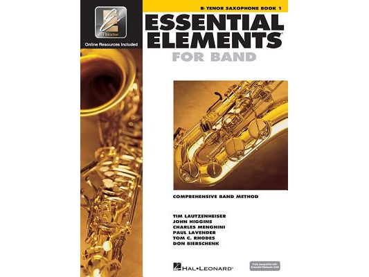 Essential Elements for Band - BB Tenor Saxophone Book 1 with Eei (Book/Online Media) [With CDROM and CD (Audio) and DVD]