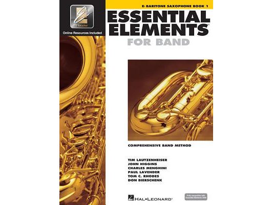 Essential Elements for Band - Eb Baritone Saxophone Book 1 with Eei (Book/Online Audio) [With CDROM and DVD ROM]
