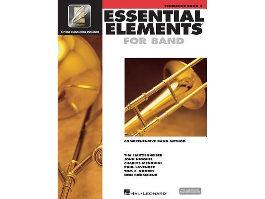 Essential Elements for Band - Trombone Book 2 with Eei Comprehensive Band Method and Online Music Learning Tools Hal Leonard Music Instruction Book fo