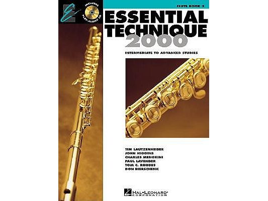 Essential Technique for Band with Eei Flute Sheet Music Method Book for Intermediate to Advanced P [With CD (Audio)]