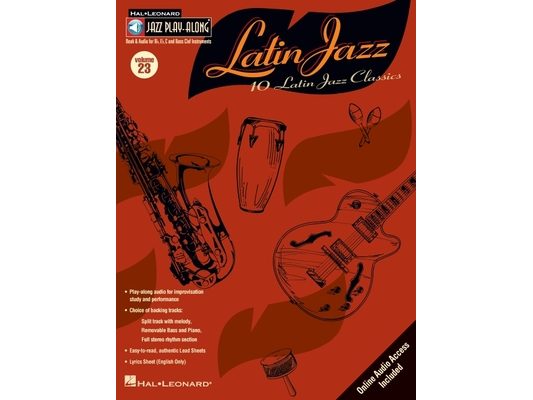 Latin Jazz - Jazz Play-Along Volume 23 Book/Online Audio [With CD (Audio)]