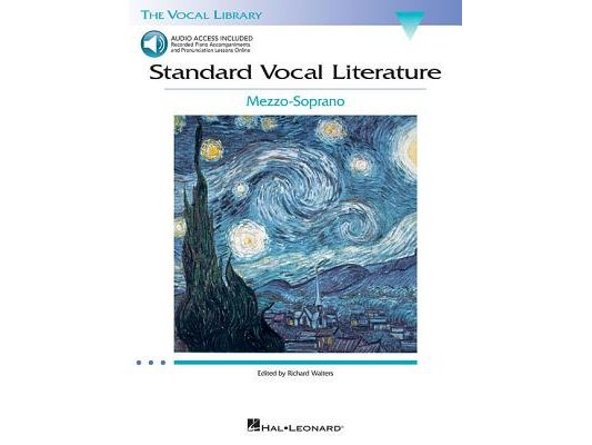 Richard Walters Standard Vocal Literature Mezzo-Soprano Songbook with Online Audio Vocal Sheet Music Collection 30 Art Songs, Opera Arias and Pronunci