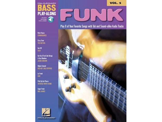 Funk - Bass Play-Along Volume 5 Book/Online Audio [With CD (Audio)]