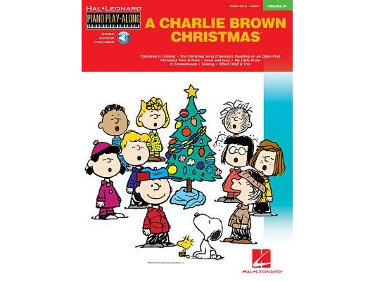 Charlie Brown Christmas Piano Play-Along Volume 34 Book/Online Audio [With CD]