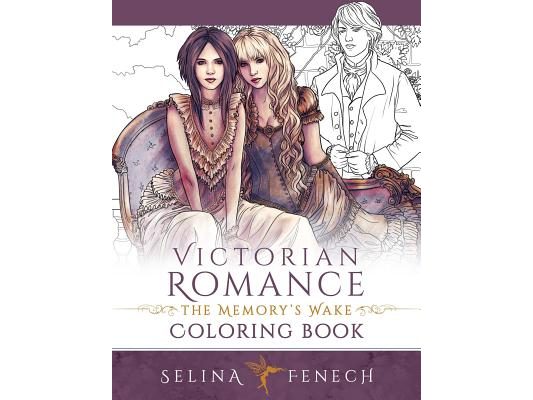 Victorian Romance - The Memory's Wake Coloring Book