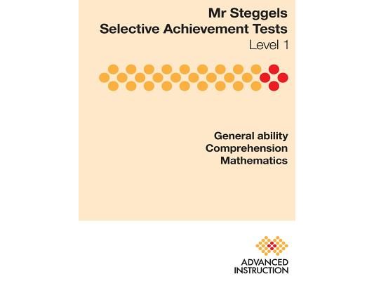 Mr Steggels Selective Achievement Tests Level 1