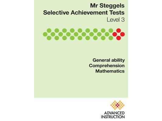 Mr Steggels Achievement Tests Level 3