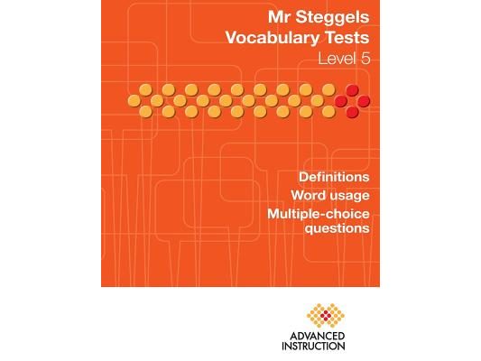 Mr Steggels Vocabulary Tests Level 5