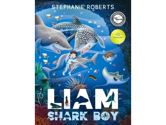 Liam Shark Boy: Fantasy Adventure (Kids Illustrated Books, Children's Books Ages 4-8, Bedtime Stories, Early Learning, Marine Life, SHARKS)