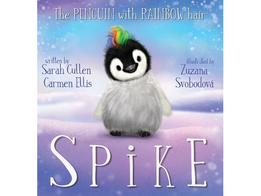 Spike, The Penguin With Rainbow Hair