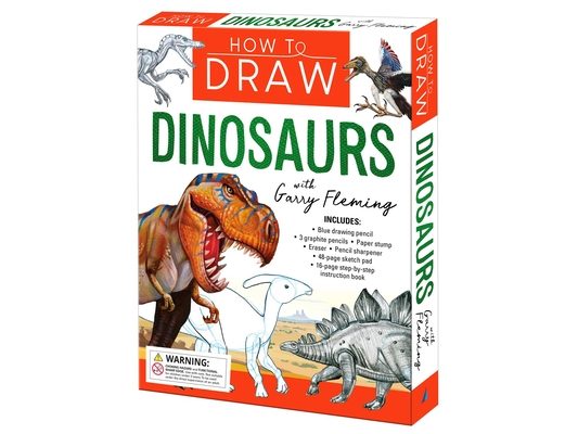 How to Draw Dinosaurs: Book & Kit