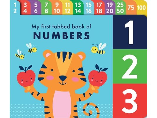 123: My First Tabbed Book of Numbers: Board Book with Colorful Tabs