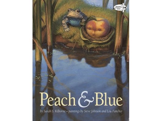 Peach and Blue