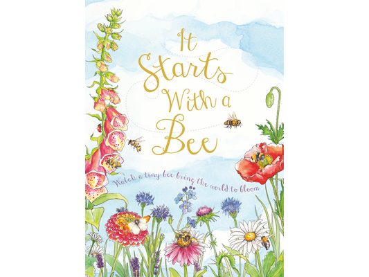It Starts with a Bee: Watch a Tiny Bee Bring the World to Bloom