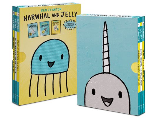 Narwhal and Jelly Box Set (Paperback Books 1, 2, 3, and Poster)