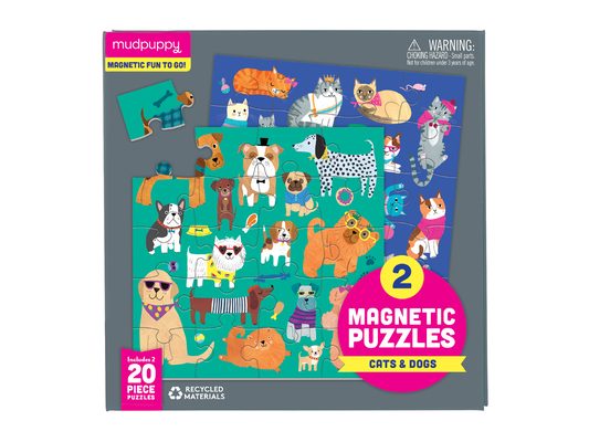 Cats & Dogs Magnetic Puzzles
