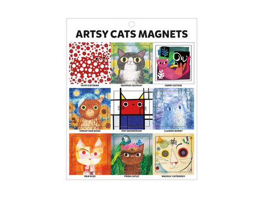 Artsy Cats Magnets