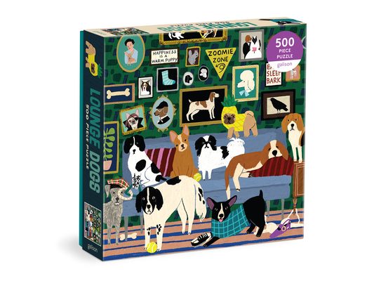 Lounge Dogs 500 Piece Puzzle
