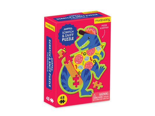 Pizzasaurus 48 Piece Mini Scratch & Sniff Puzzle