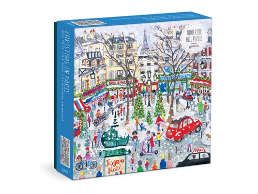 Michael Storrings Christmas in Paris 1000 Piece Foil Puzzle